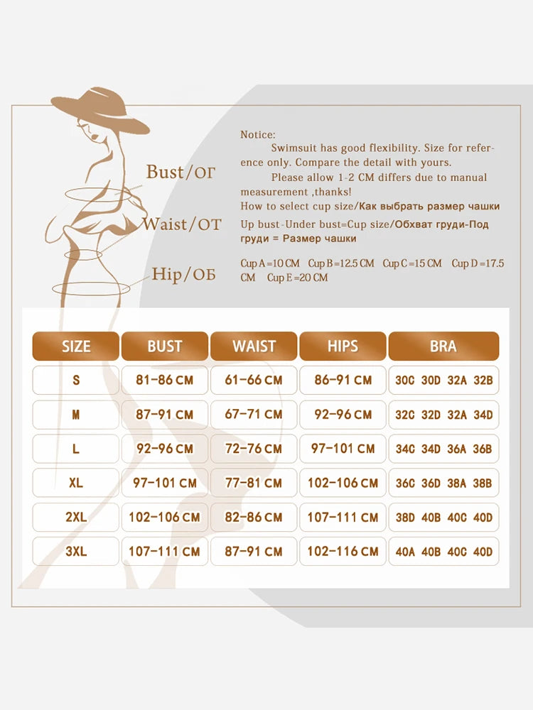 Pleated Swimsuits 2026 Solid Color Bikini High Waist Swimwear Women Bandage Bathing Suit String Biquini Mujer Summer Beach Wear