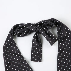 Luna Polka Dot Halter Top one-piece