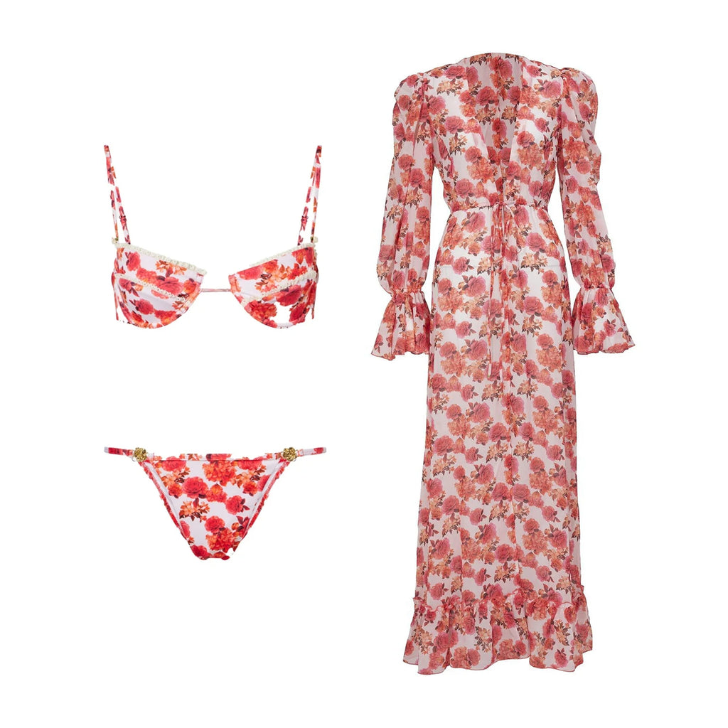 Zahara Printed Micro Bikini Two-piece
