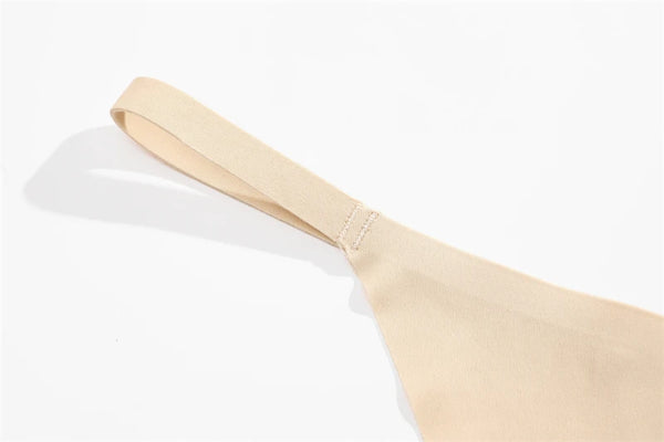 Silque Seamless G-String Panty Pack Lingerie 4-piece