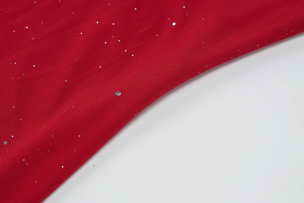Scarlet Sequin Ruffle Cami Mini Dress