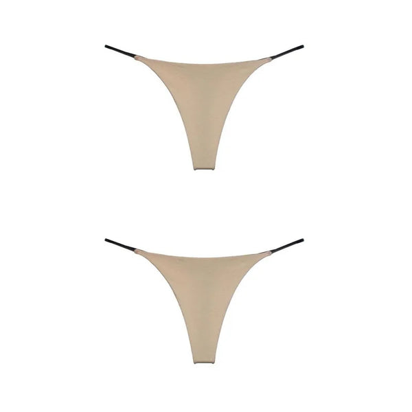 1/2/4pcs Panties Cotton Women'S Underwear Sexy Panties Female Underpants Thong Solid Color Pantys Lingerie S-XL Low-Rise Design