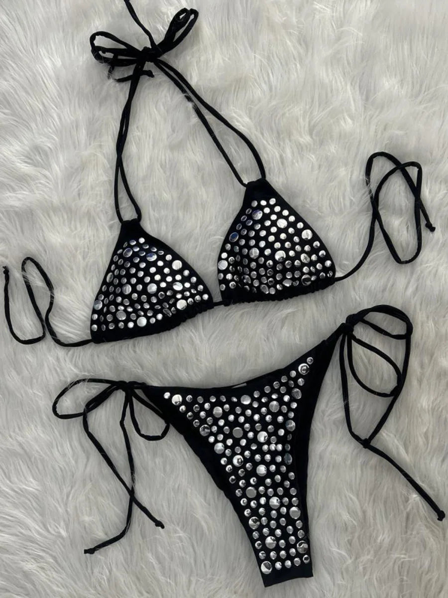Twyla Metallic Sequin Bikini Two-piece Main image