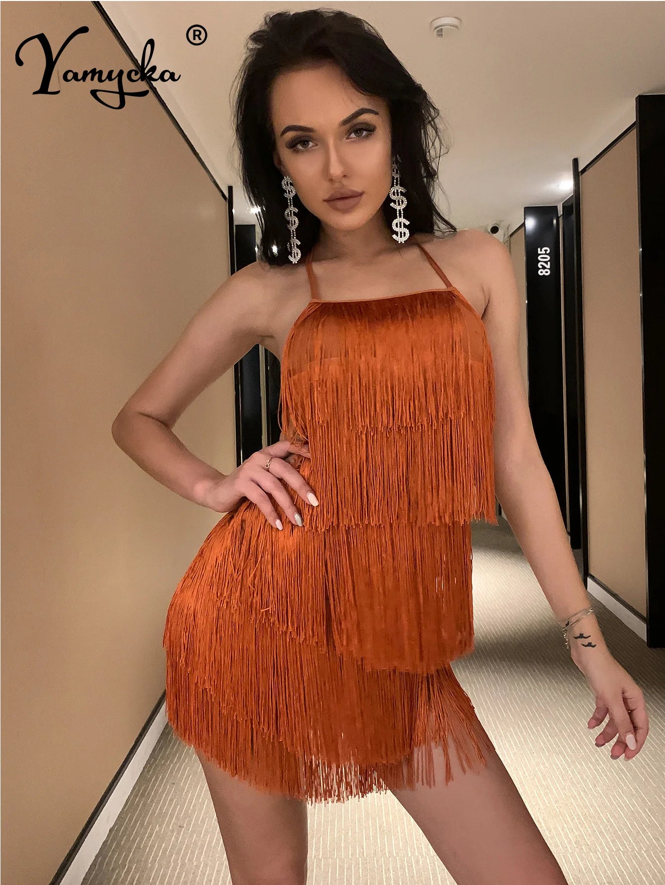 Margaux Tassel Playsuit One-piece