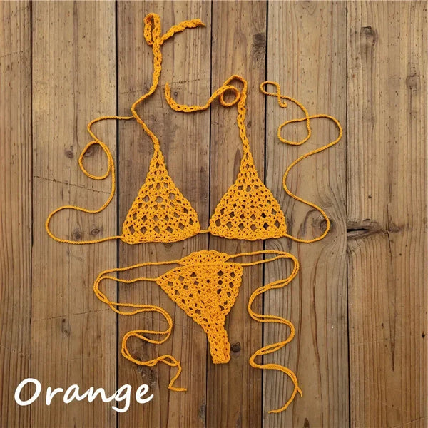 Isla Handmade Crochet Micro Bikini Two-piece