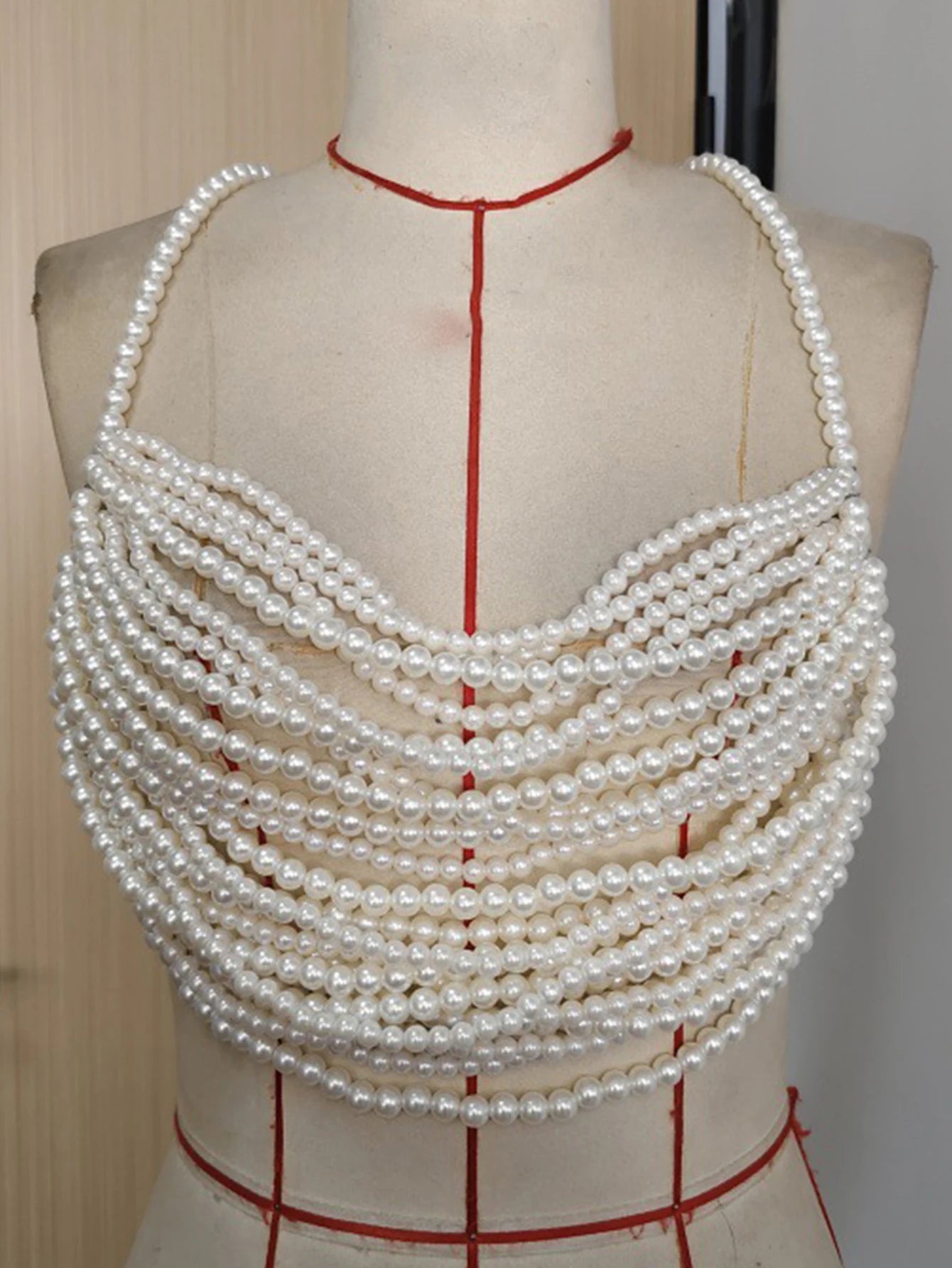 Isabella Pearl Drape Festival Top