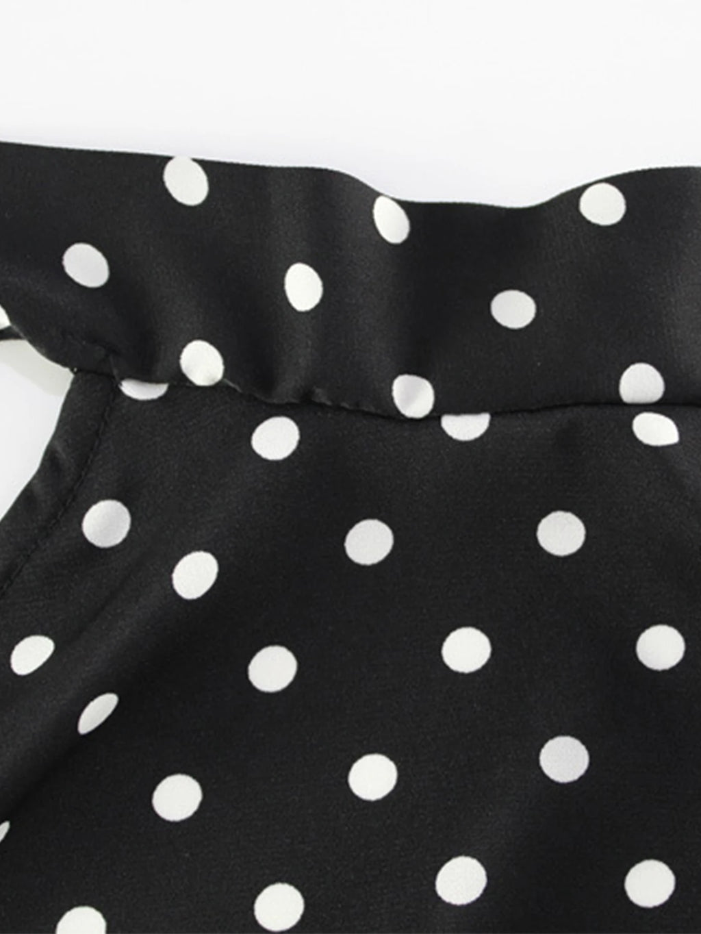 Maribelle Polka-Dot Halter A-Line Mini Dress