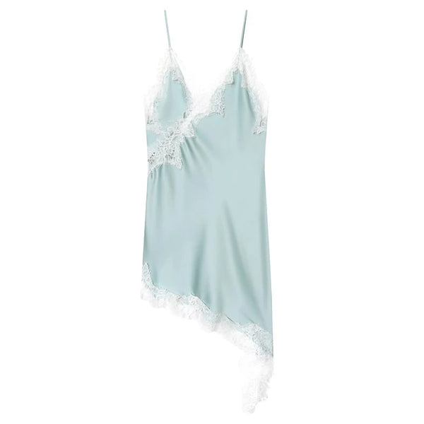 Valleria Multi-Style Asymmetrical Lace Mini Dress