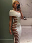 Kliou Sexy Fashion Long Dress Woman Skew Collar Off Shoulder Side Hollow Design Midnight Club Party Hipster Coquettish Vestidos