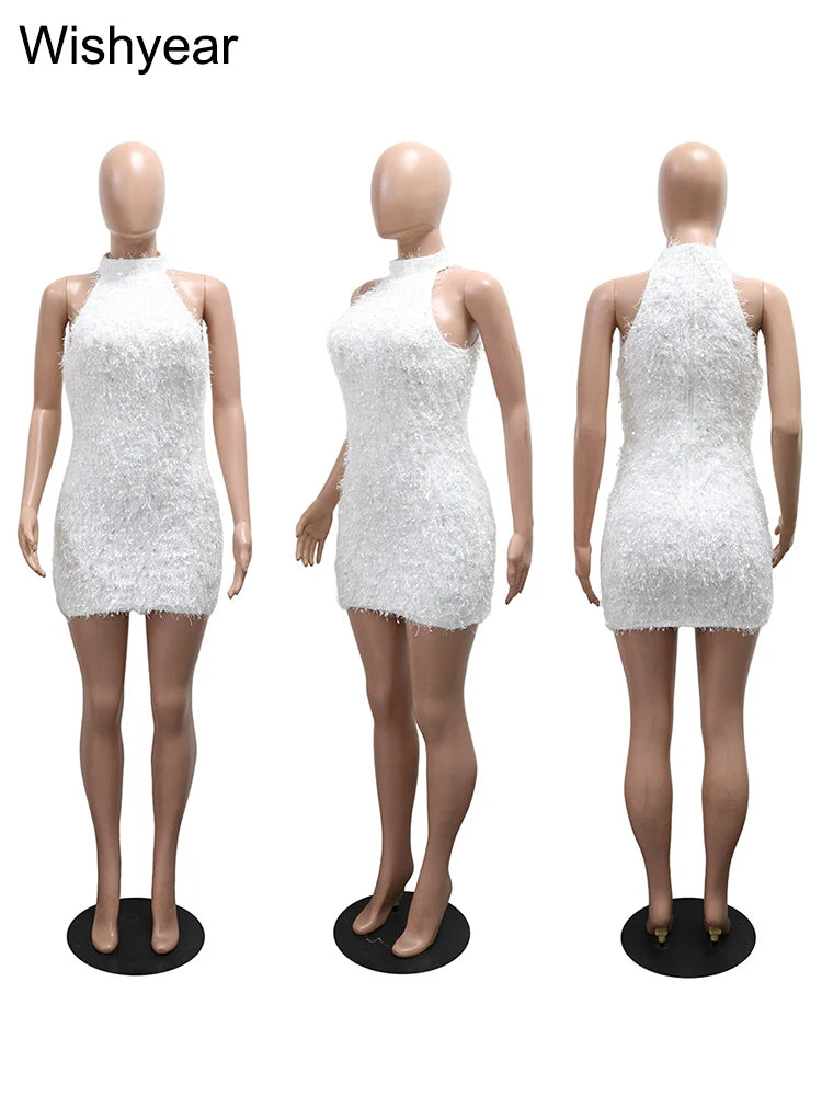 Bianca Sequin Bodycon Mini Dress