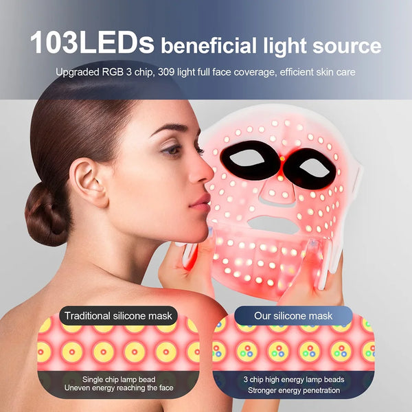 Radiance 7-Color LED Face & Neck Mask