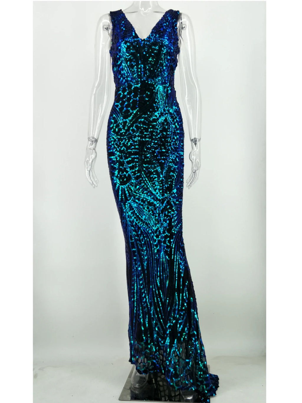 Octavia Sequin Mermaid Maxi Dress