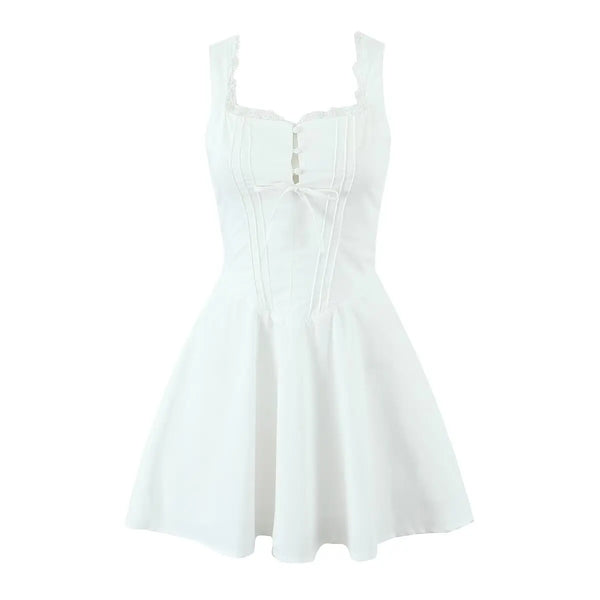 Maeve A-Line Lace Mini Dress