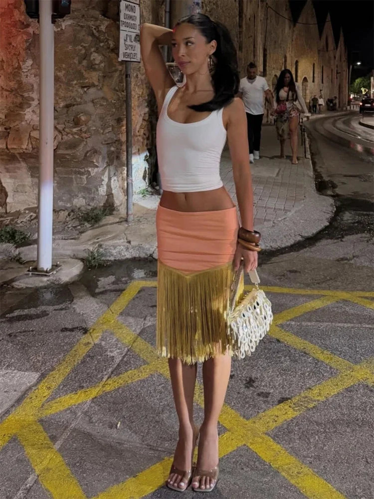 Geneva Bodycon Mini Skirt One-piece