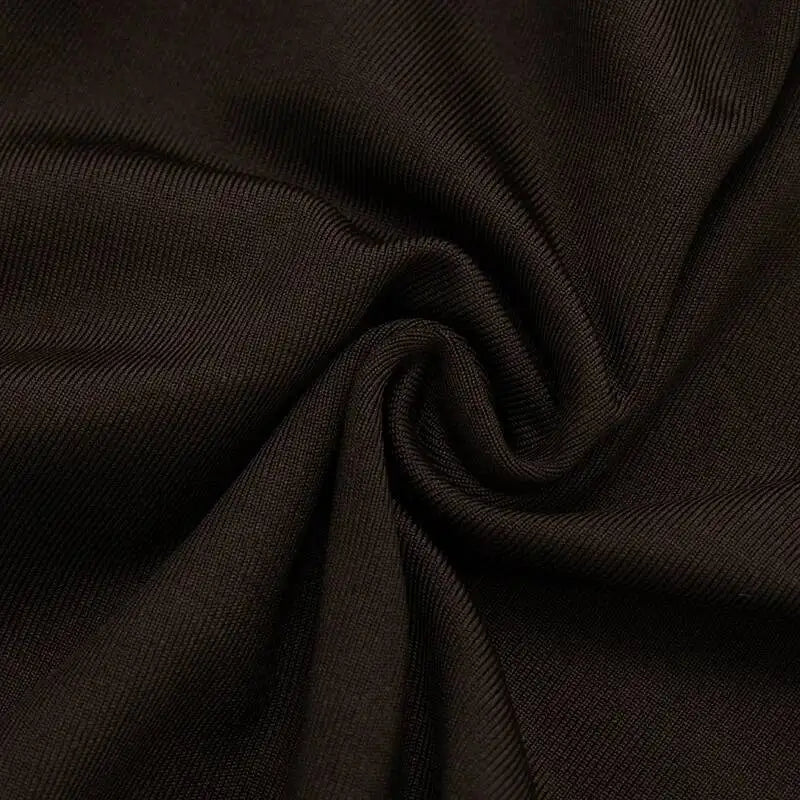 Marcella High-Neck Ruched Backless Mini Dress