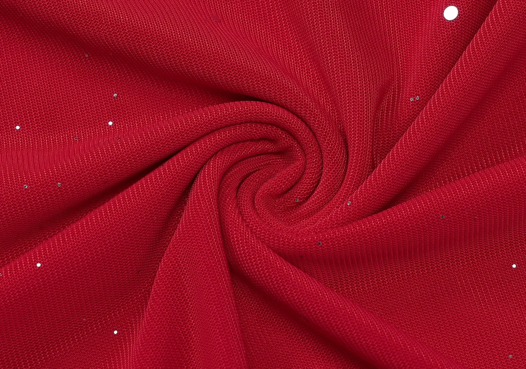 Scarlet Sequin Ruffle Cami Mini Dress