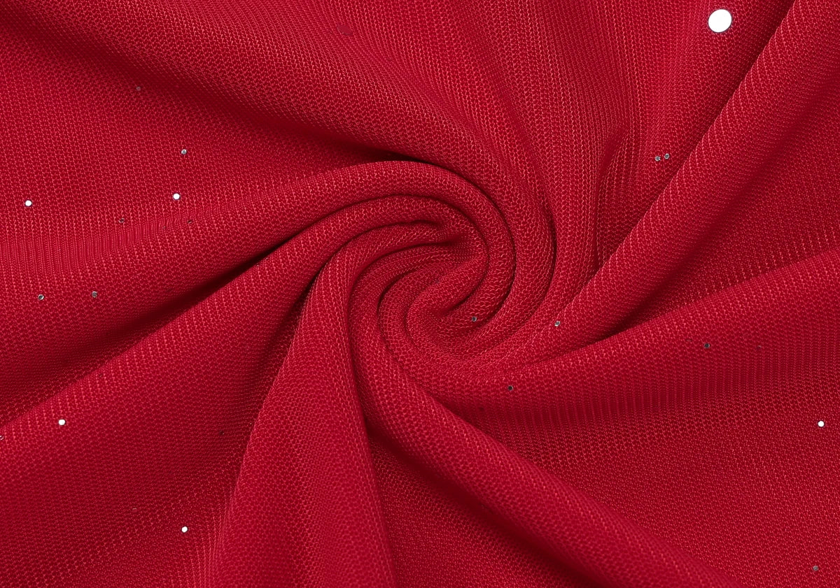 Scarlet Sequin Ruffle Cami Mini Dress