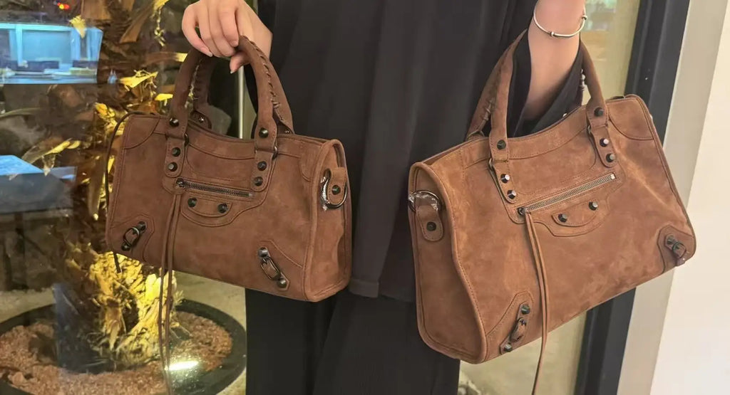Colette Rivet Leather Moto Bag