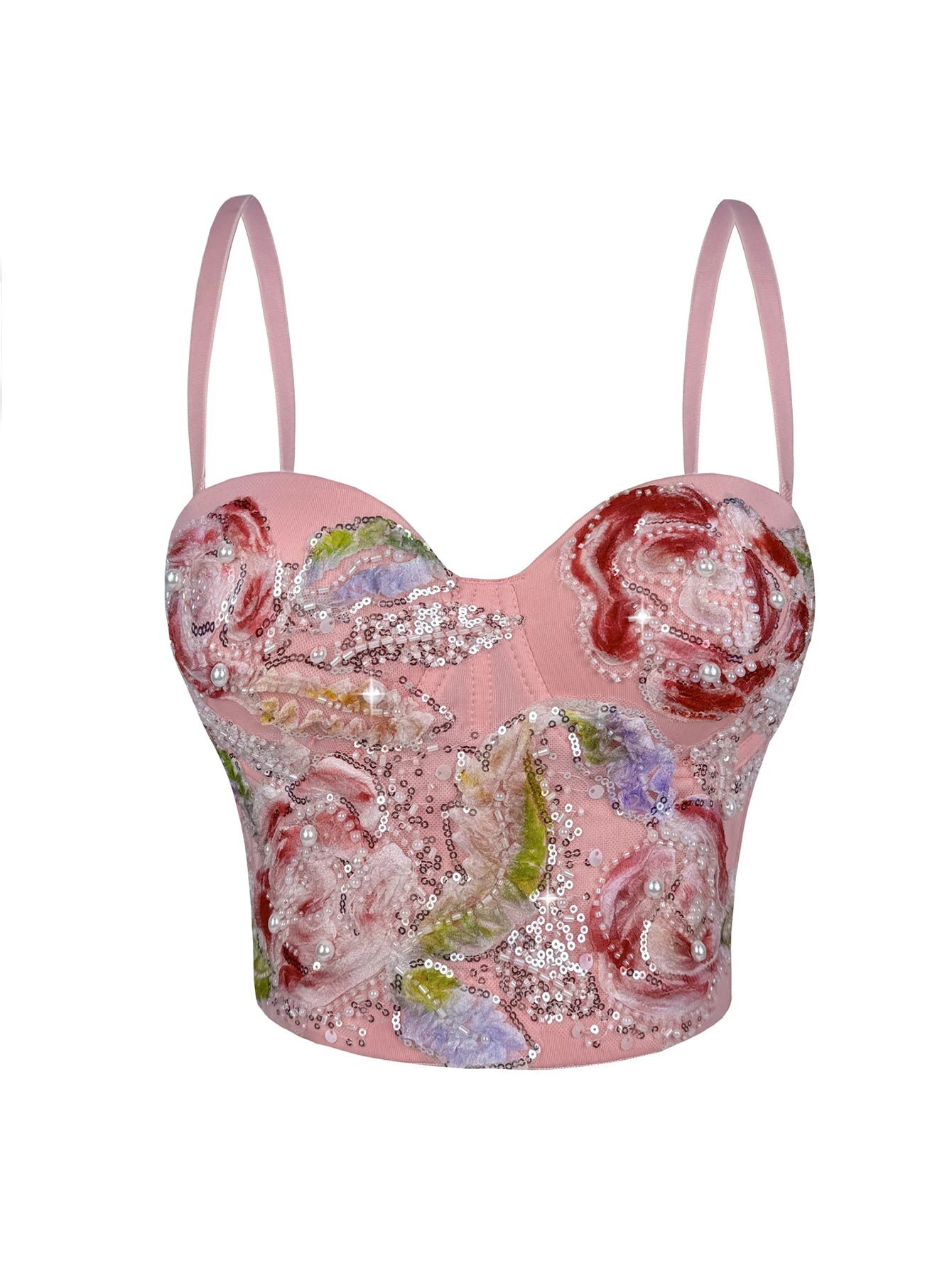 Sexy backless sequin corset crop top women summer rhinestone club party tops for woman beach halter tank top cropped streetwear