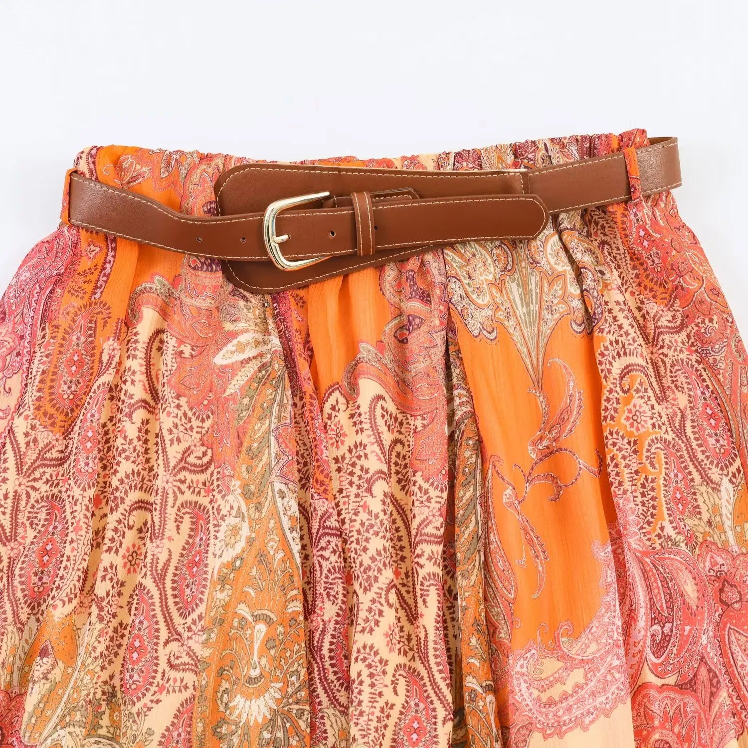 Mireille Elegant Midi Skirt One-piece