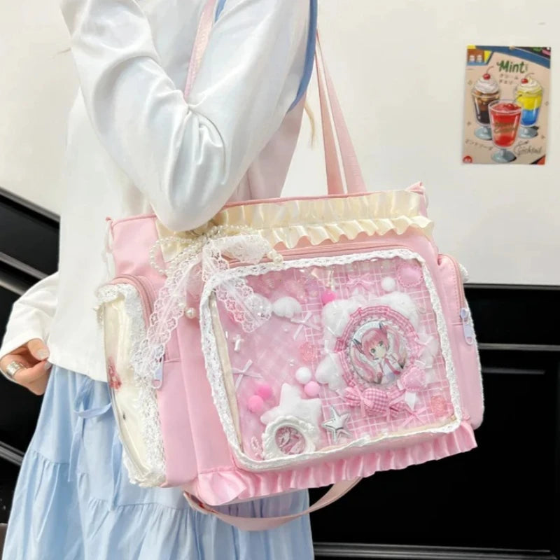Ami Lace Ita Crossbody Bag