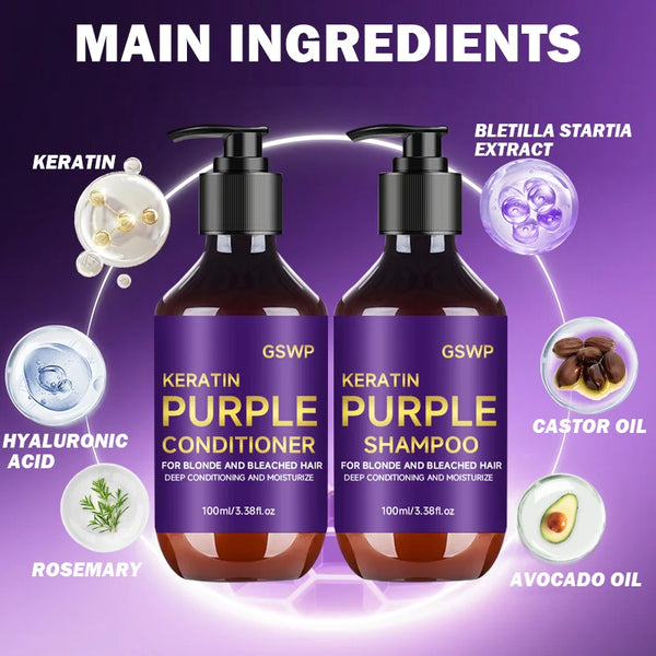 Violet Tone Purple Shampoo & Conditioner Set