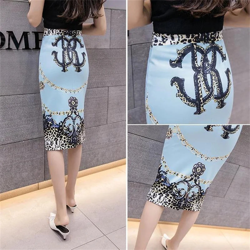 Dahlia Elegant Midi Skirt One-piece