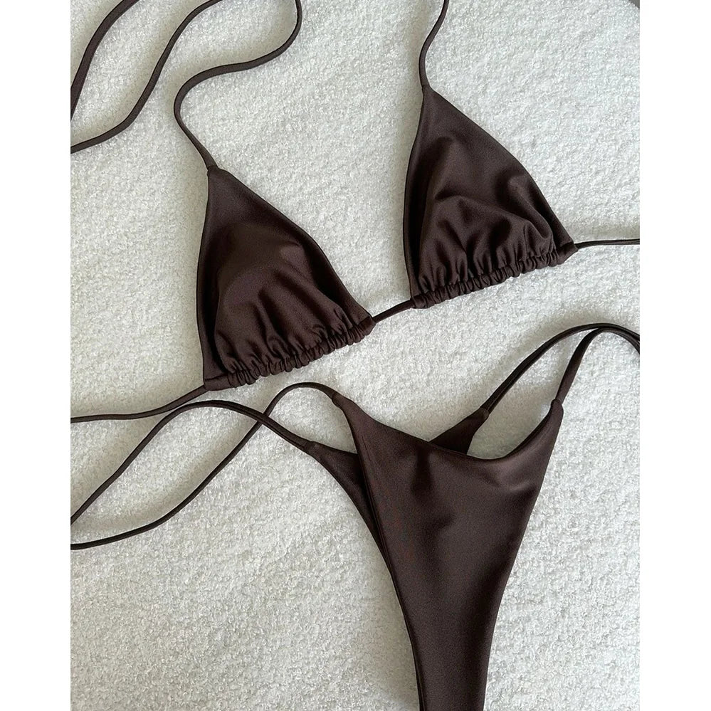 Sloane Leopard Push-Up Micro Bikini Two-piece Main image