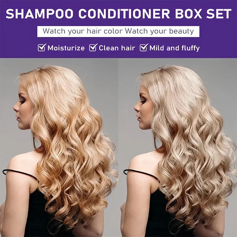 Violet Tone Purple Shampoo & Conditioner Set