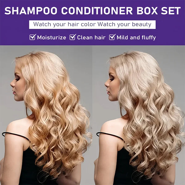 Violet Tone Purple Shampoo & Conditioner Set