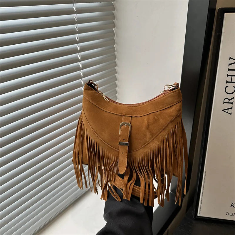 Dakota Fringe Hobo Shoulder Bag Secondary image
