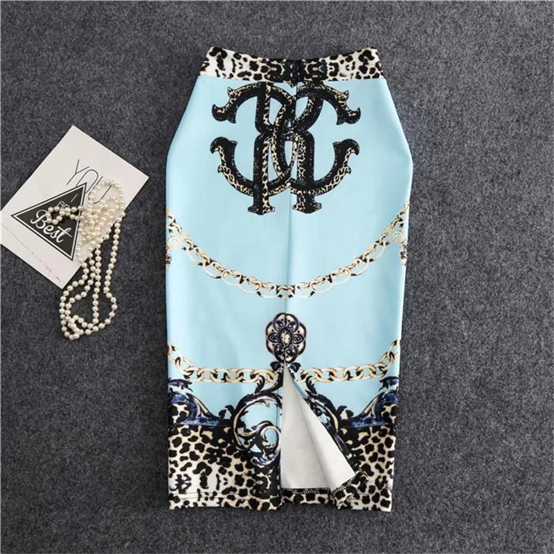 Dahlia Elegant Midi Skirt One-piece