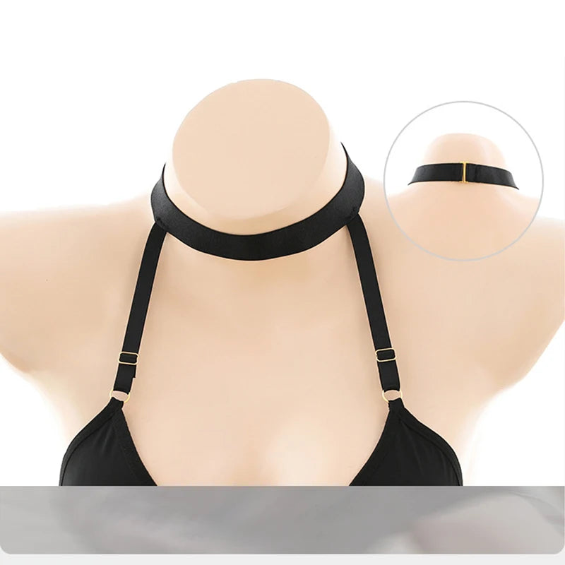 Erotic Crotchless Lingerie Women Hollow Bodysuit One Pieces Thong Sexy Costumes Deep V Neck Teddy Babydoll Dress Porno Underwear