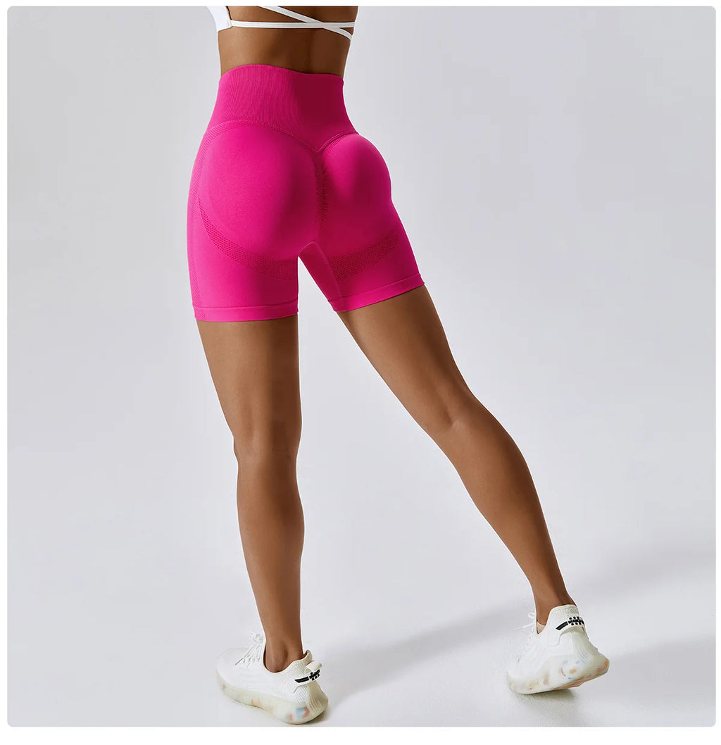 Naya Seamless High-Waist Yoga Shorts One-piece