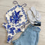 One Piece Swimsuit For Women 2024 New Vintage Retro Swimwear Print Swimsuit Halter Beachwear Sexy Monokini Female Bathing Suit
