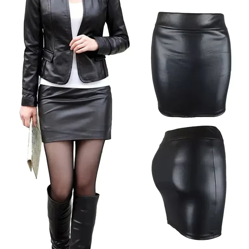 Sloane High-Waist Bodycon Mini Skirt One-piece