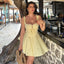 Luna Soleil Corset Flare Mini Dress One-piece