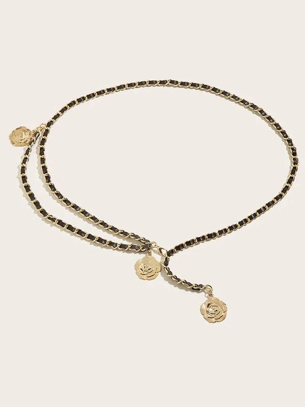 Flora Flower Pendant Waist Chain