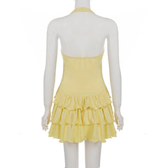 Isla Sunshine Ruffle Mini Dress
