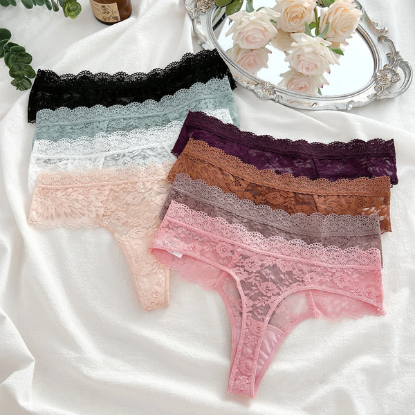 Flora Low-Rise Panty Pack Lingerie 3-piece