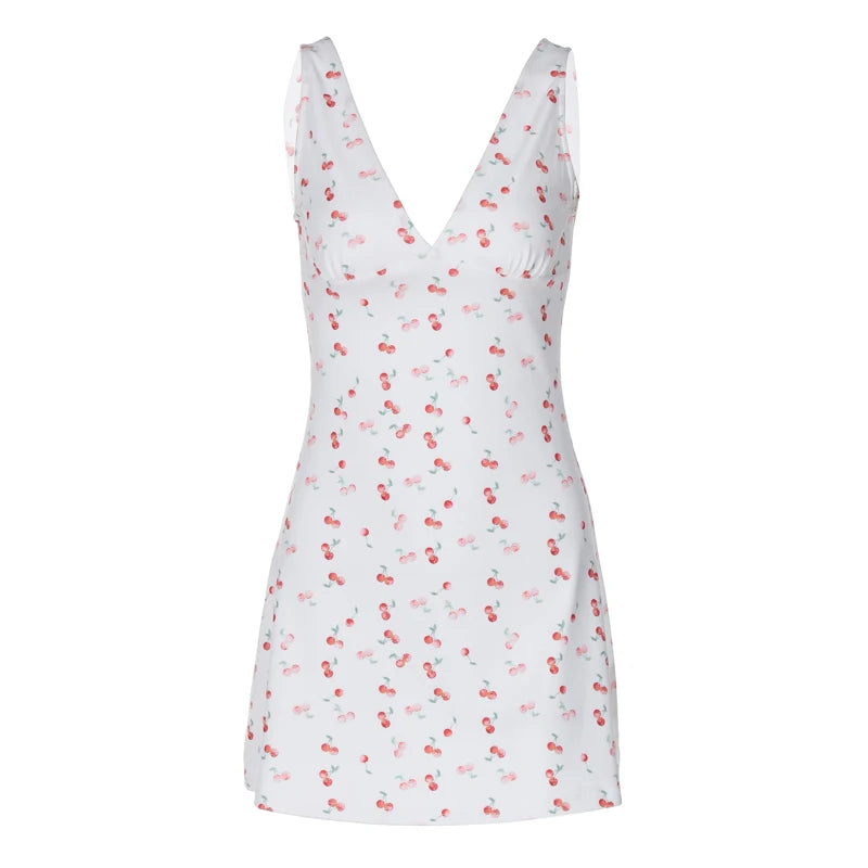 Luna Sweet Cherry Picnic Mini Dress