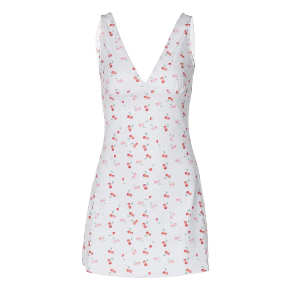 Luna Sweet Cherry Picnic Mini Dress