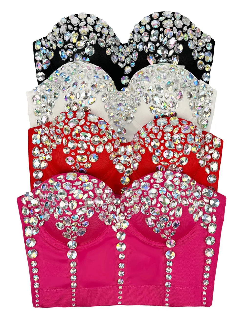 Sexy halter corset crop top women clothing summer cropped rhinestone bustier bra tank top hotwife rave outfits club party tops