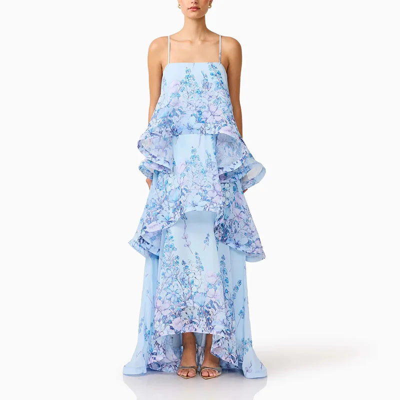 Kendra Ruched Maxi Dress