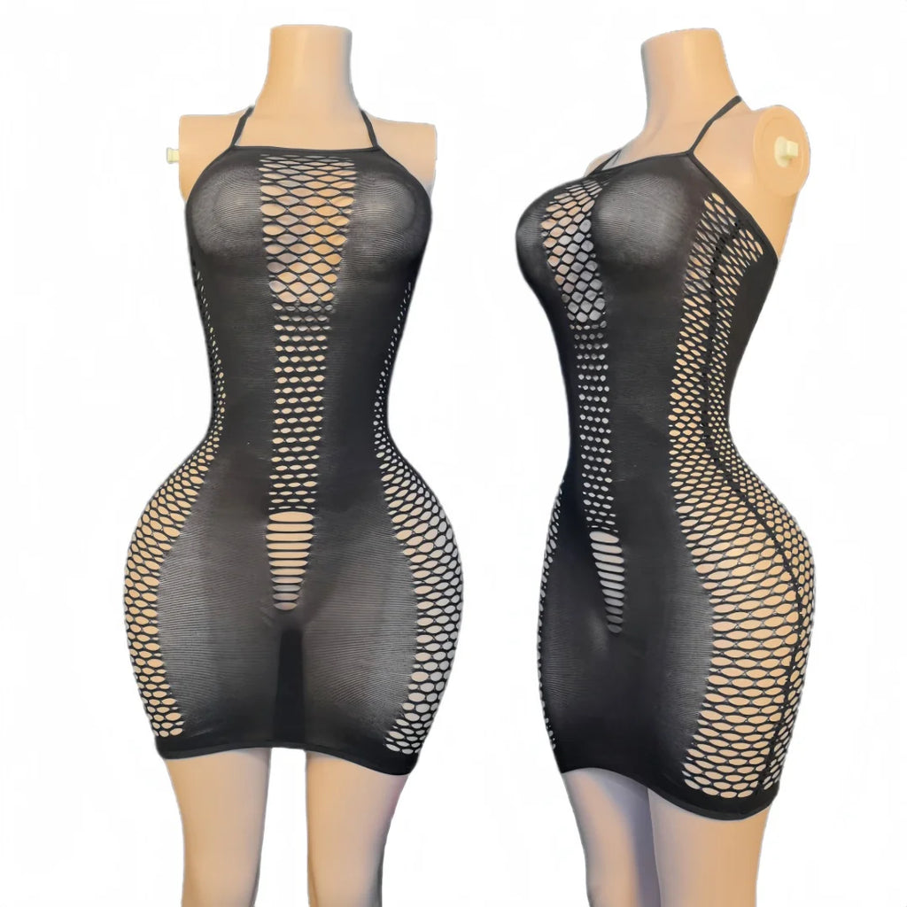 Nyx Multi-Style Fishnet Bodystocking Lingerie Set