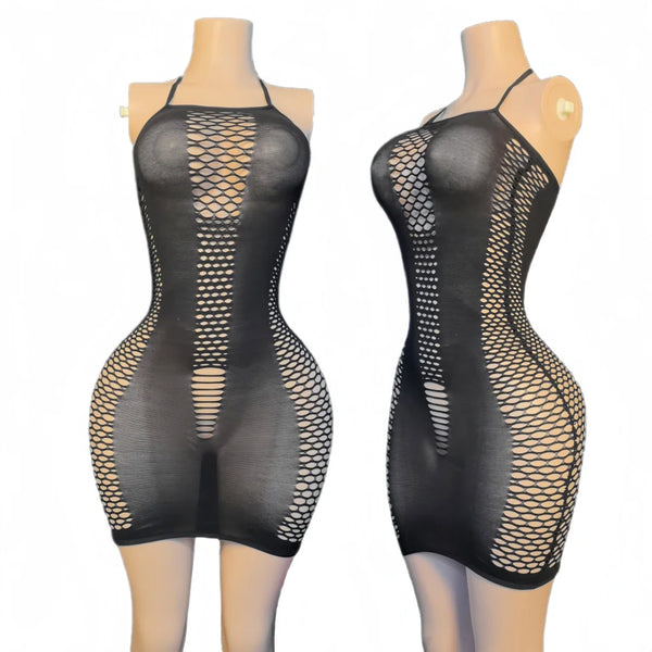 Nyx Multi-Style Fishnet Bodystocking Lingerie Set