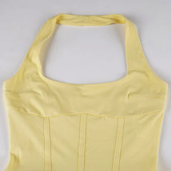 Isla Sunshine Ruffle Mini Dress