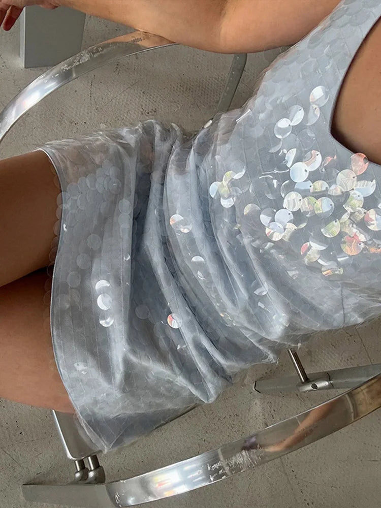 Esme Sequin Sling Mini Dress Collection