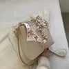 Delphine Ribbon-Chain Bucket Bag