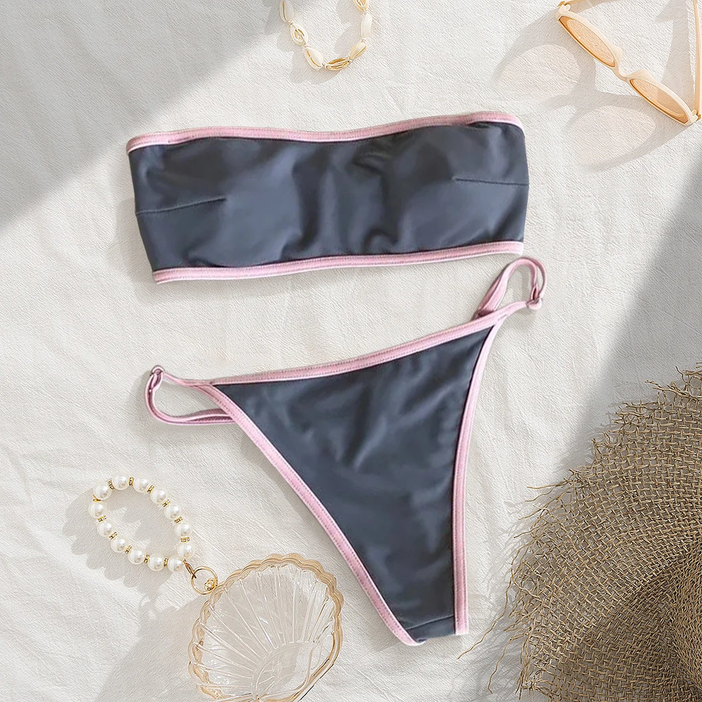Seraphina Chain Triangle Bikini Two-piece